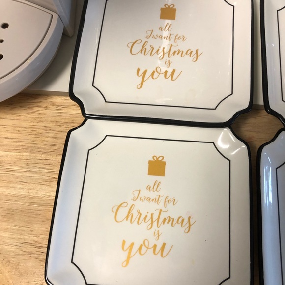 🎖🌹XMAS APPETIZER PLATES🌹 - Picture 8 of 8